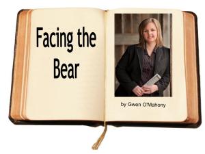 Gwen O'Mahony - Book Cover - Facing The Bear